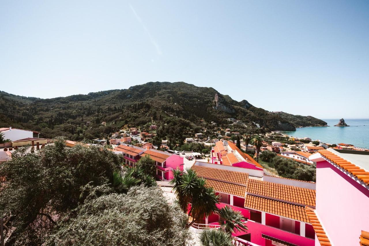 Pink Palace Beach Resort Агиос-Гордиос Экстерьер фото