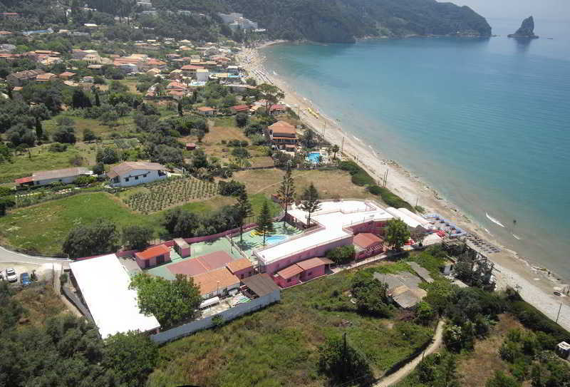 Pink Palace Beach Resort Агиос-Гордиос Экстерьер фото